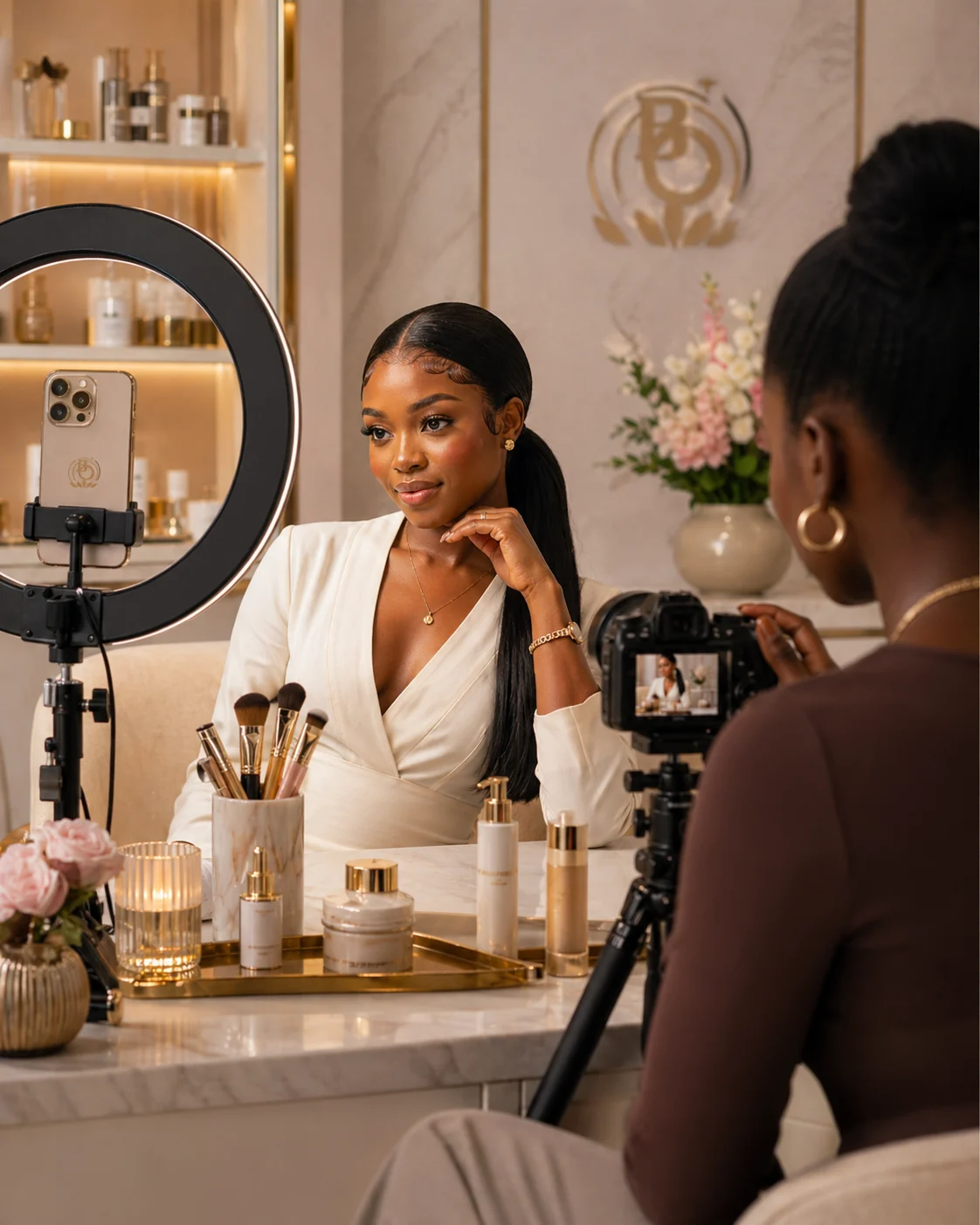 Beauty professional content